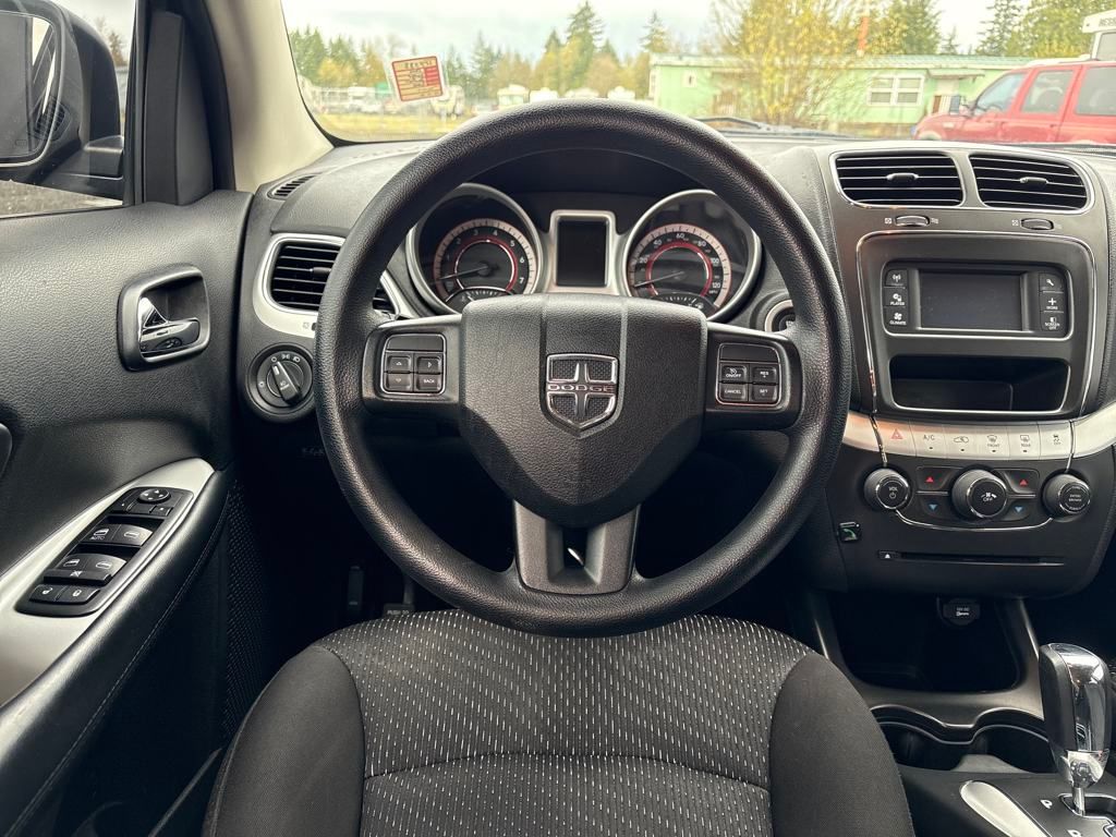 2016 Pitch Black Clearcoat Dodge Journey SXT FWD SUV