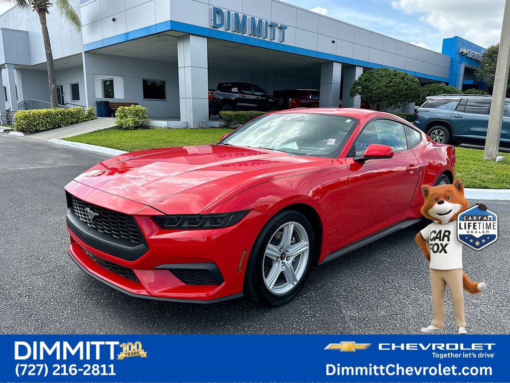 Race Red 2026 Ford Mustang Coupe Rear-Wheel Drive Automatic