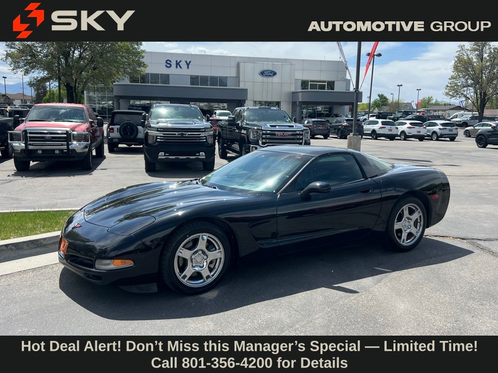 Mist Black Metallic 1999 Chevrolet Corvette Hatchback RWD Coupe Rear-Wheel Drive 4-Speed Automatic Overdrive
