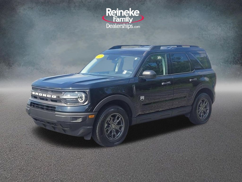 Shadow Black 2023 Ford Bronco Sport SUV / Crossover All-Wheel Drive 8-Speed Automatic