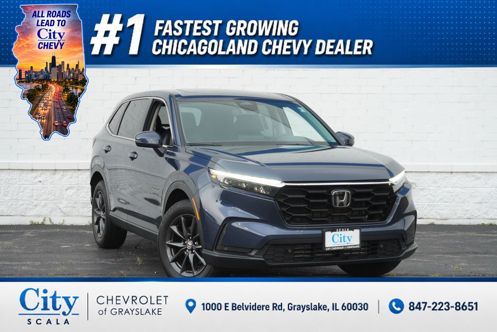 Blue 2026 Honda CR-V SUV / Crossover All-Wheel Drive Continuously Variable Transmission
