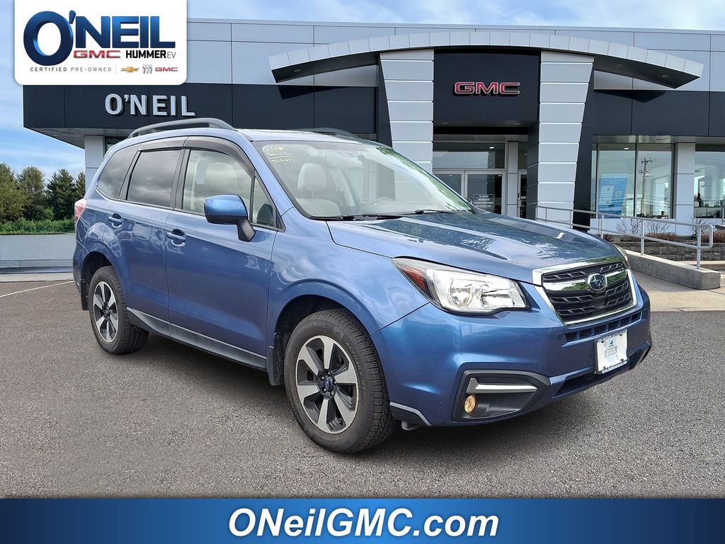 Quartz Blue Pearl 2018 Subaru Forester SUV / Crossover All-Wheel Drive Continuously Variable Transmission