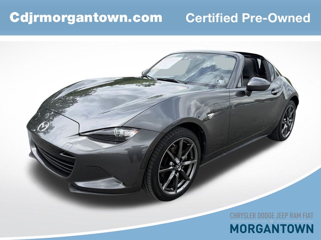 Machine Gray Metallic 2020 Mazda MX-5 Miata RF Grand Touring RWD Convertible Rear-Wheel Drive 6-Speed Manual