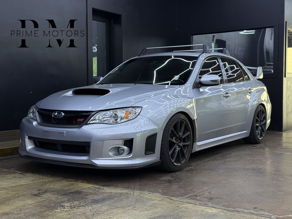 Ice Silver Metallic 2014 Subaru Impreza WRX STI Sedan AWD Sedan All-Wheel Drive 6-Speed Manual
