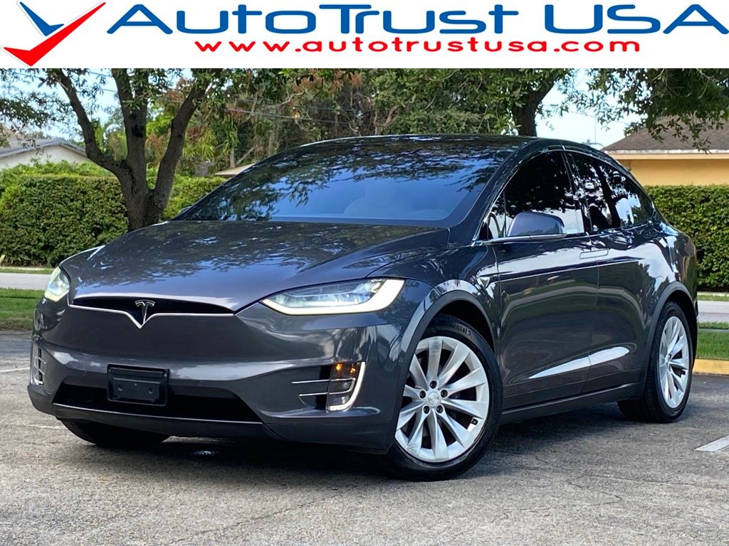 Midnight Silver Metallic 2021 Tesla Model X SUV / Crossover All-Wheel Drive 1-Speed Automatic