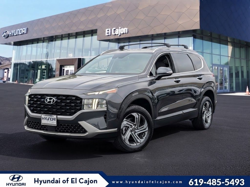 Portofino Gray 2023 Hyundai Santa Fe SUV / Crossover All-Wheel Drive 8-Speed Automatic