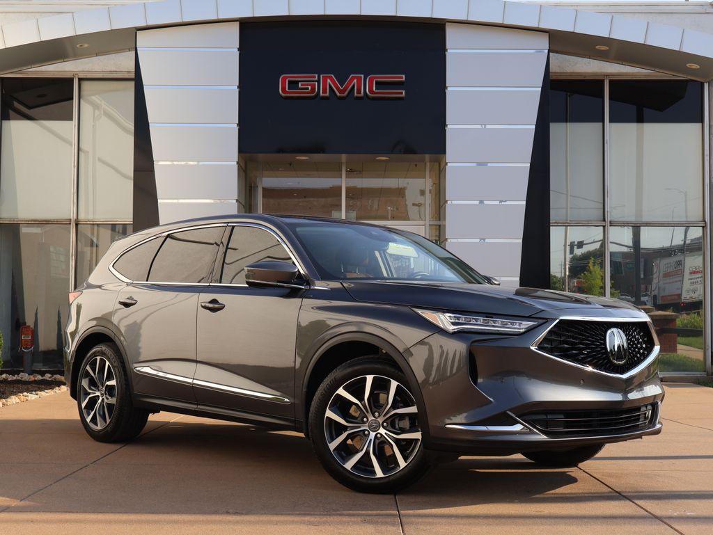 Liquid Carbon Metallic 2024 Acura MDX SUV / Crossover All-Wheel Drive Automatic