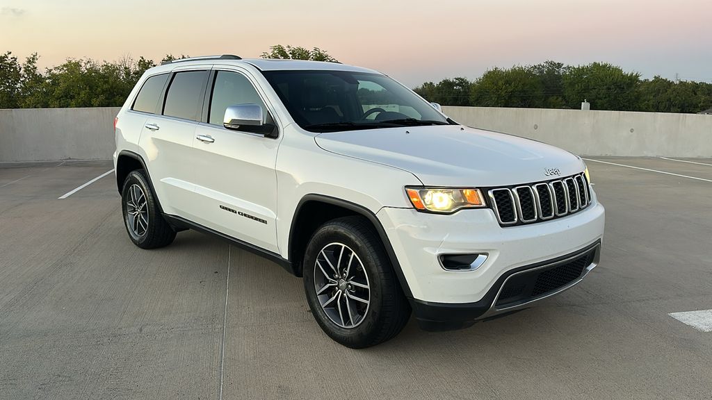 2018 Jeep Grand Cherokee Limited White at Shottenkirk Kia Fort Bend