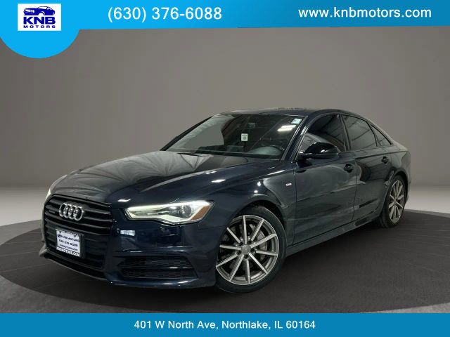 Moonlight Blue 2018 Audi A6 Sedan All-Wheel Drive 8-Speed Automatic