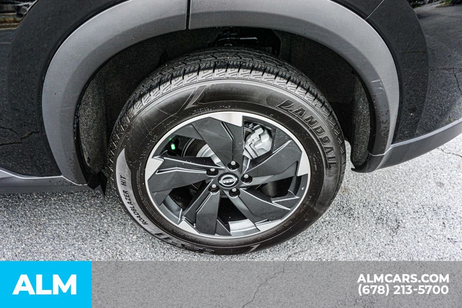 Used 2024 Black Nissan SV image 17