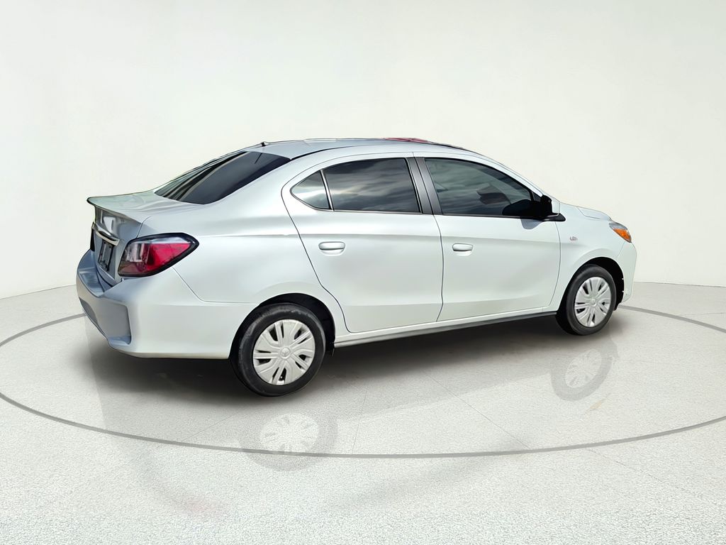 2023 Mitsubishi Mirage G4 ES White at DeMontrond Ford
