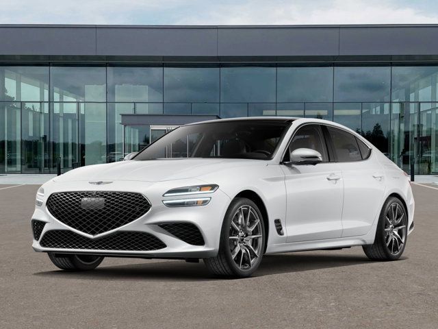 Alta White 2026 Genesis G70 2.5T Prestige RWD Sedan Rear-Wheel Drive 8-Speed Automatic