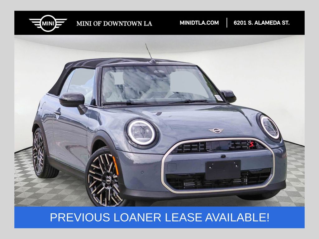 Gray Metallic 2026 MINI Cooper Convertible Front-Wheel Drive 7-Speed Automatic