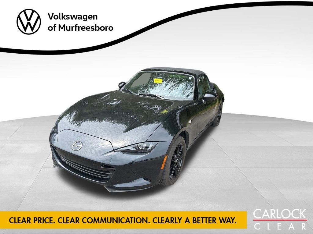 Jet Black Mica 2025 Mazda MX-5 Miata Sport RWD Convertible Rear-Wheel Drive 6-Speed Manual