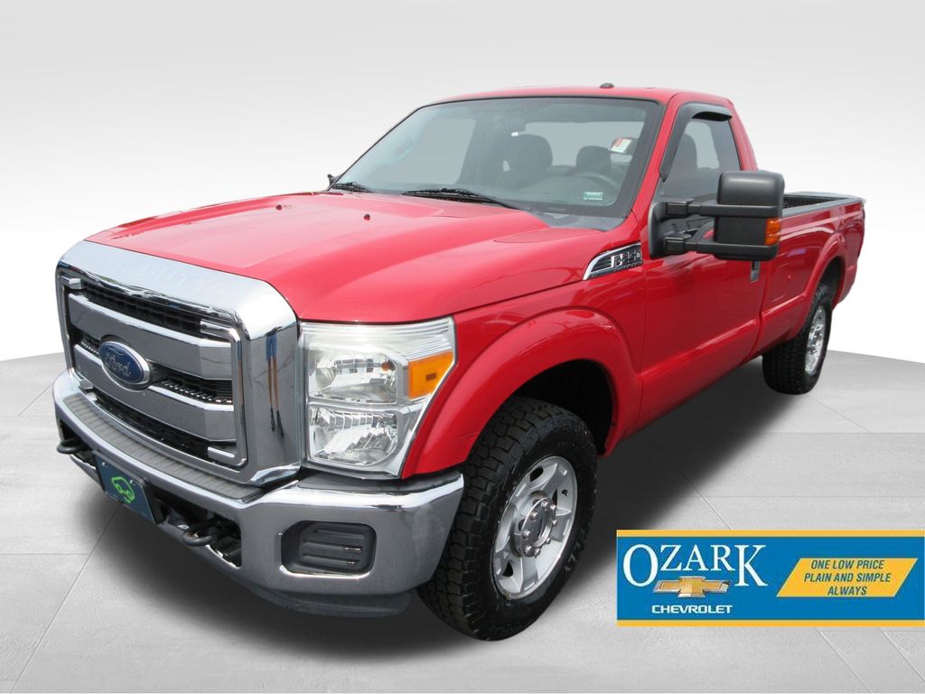 Vermillion Red 2015 Ford F-250 Super Duty Pickup Truck 4X2 6-Speed Automatic