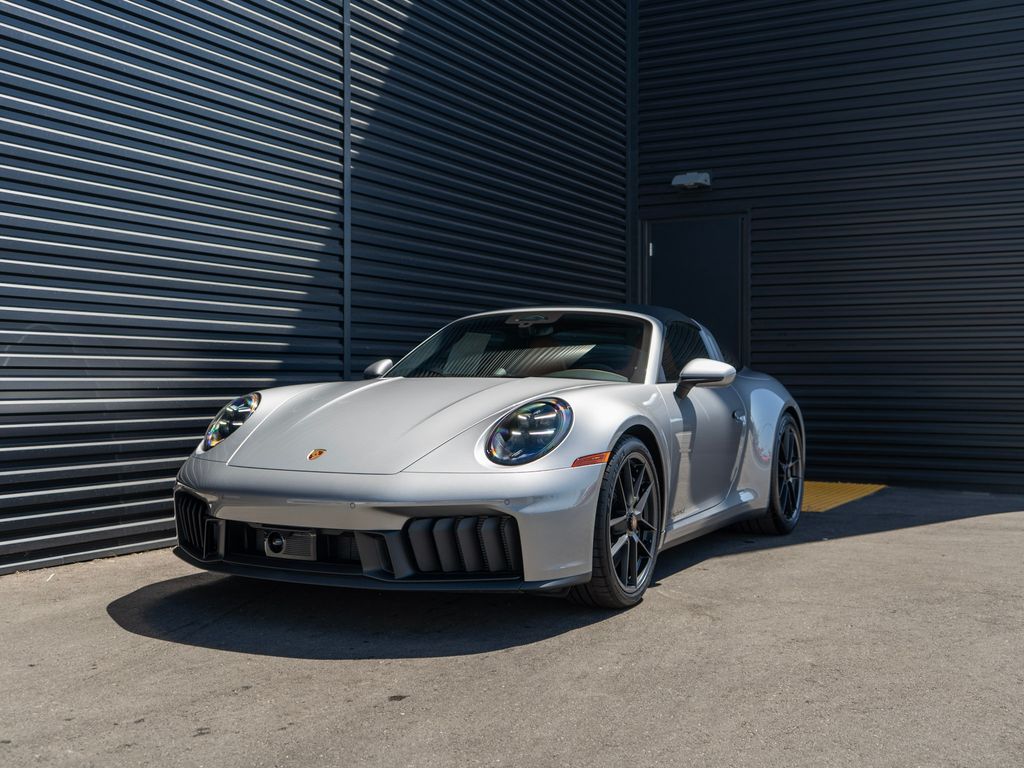 Silver Metallic 2026 Porsche 911 Convertible All-Wheel Drive 8-Speed Automatic