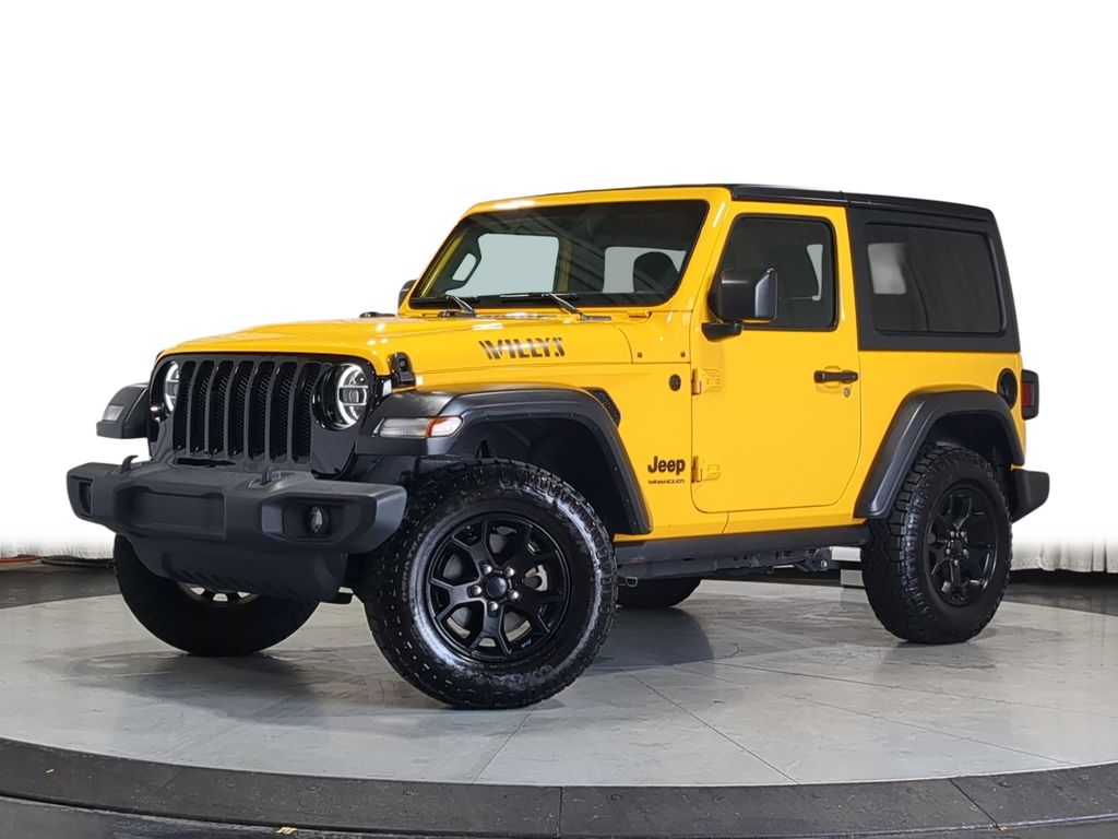 Baja Yellow Clearcoat 2020 Jeep Wrangler SUV / Crossover Four-Wheel Drive 6-Speed Manual