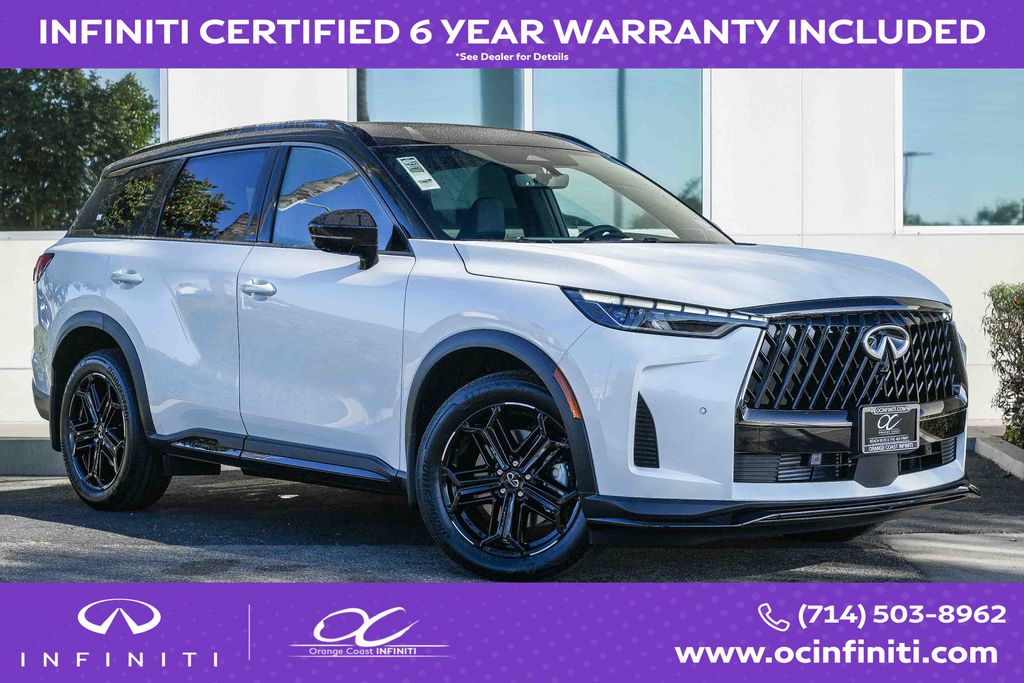White / Black 2026 INFINITI QX60 Sport AWD SUV / Crossover All-Wheel Drive 9-Speed Automatic