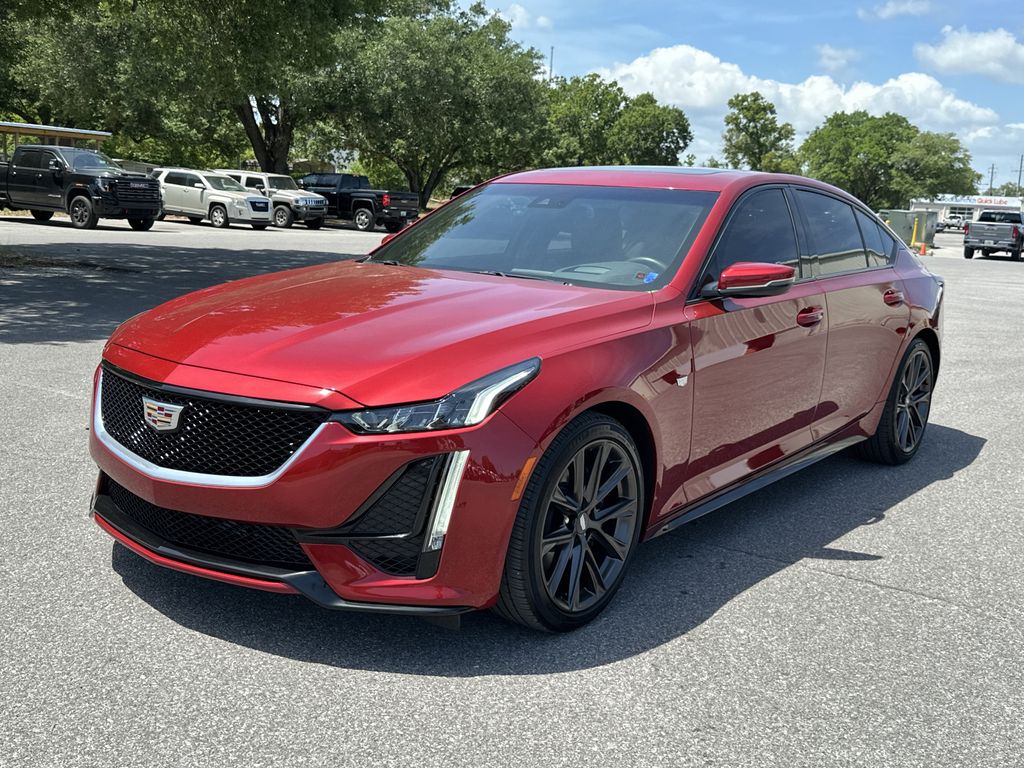 Red Obsession Tintcoat 2020 Cadillac CT5 Sport Sedan RWD Sedan Rear-Wheel Drive Automatic