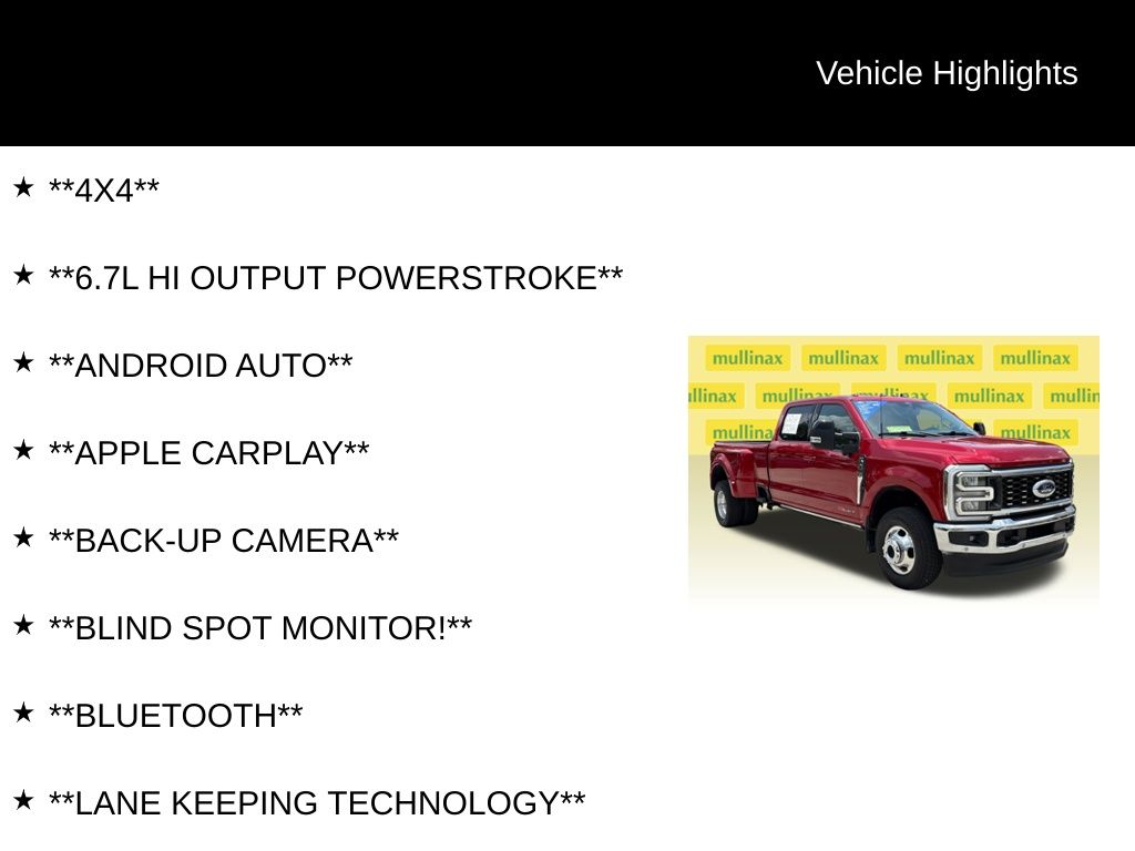Certified Used 2024 Red Ford Lariat image 12