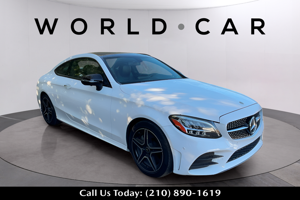 2021 Mercedes-Benz C-Class Coupe Rear-Wheel Drive 9-Speed Automatic