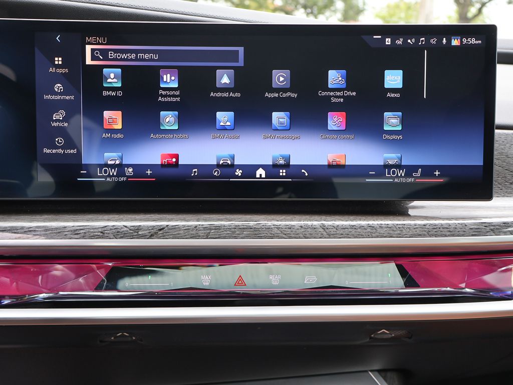 Used 2023 Red BMW 740i image 54