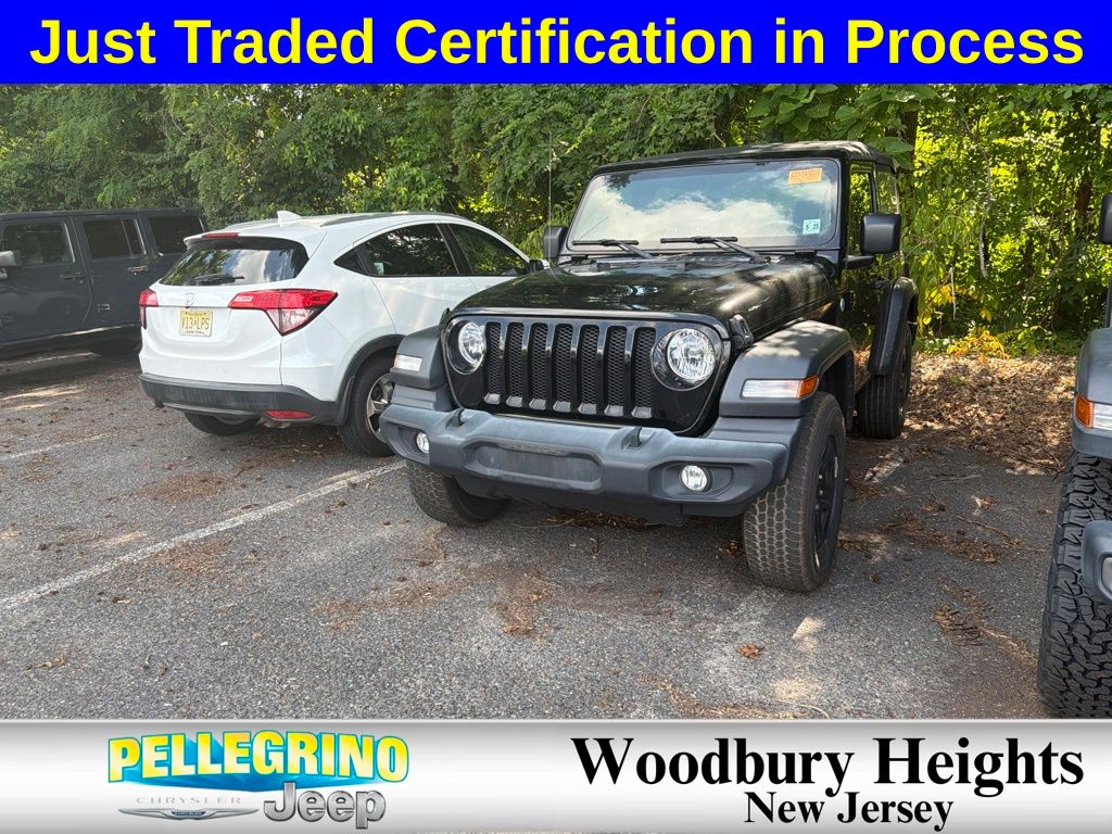 Black Clearcoat 2020 Jeep Wrangler SUV / Crossover Four-Wheel Drive 6-Speed Manual