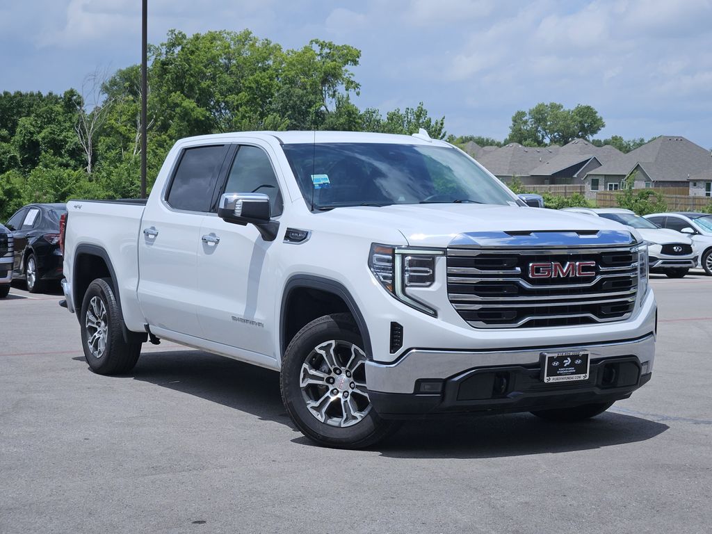 Summit White 2025 GMC Sierra 1500 Pickup Truck Four-Wheel Drive Automatic