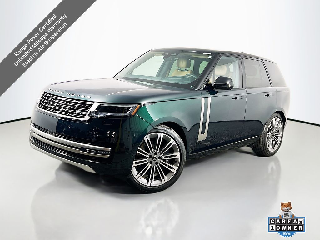 British Racing Green SV Bespoke Ultra Met Satin 2025 Land Rover Range Rover P530 SE AWD SUV / Crossover All-Wheel Drive 8-Speed Automatic