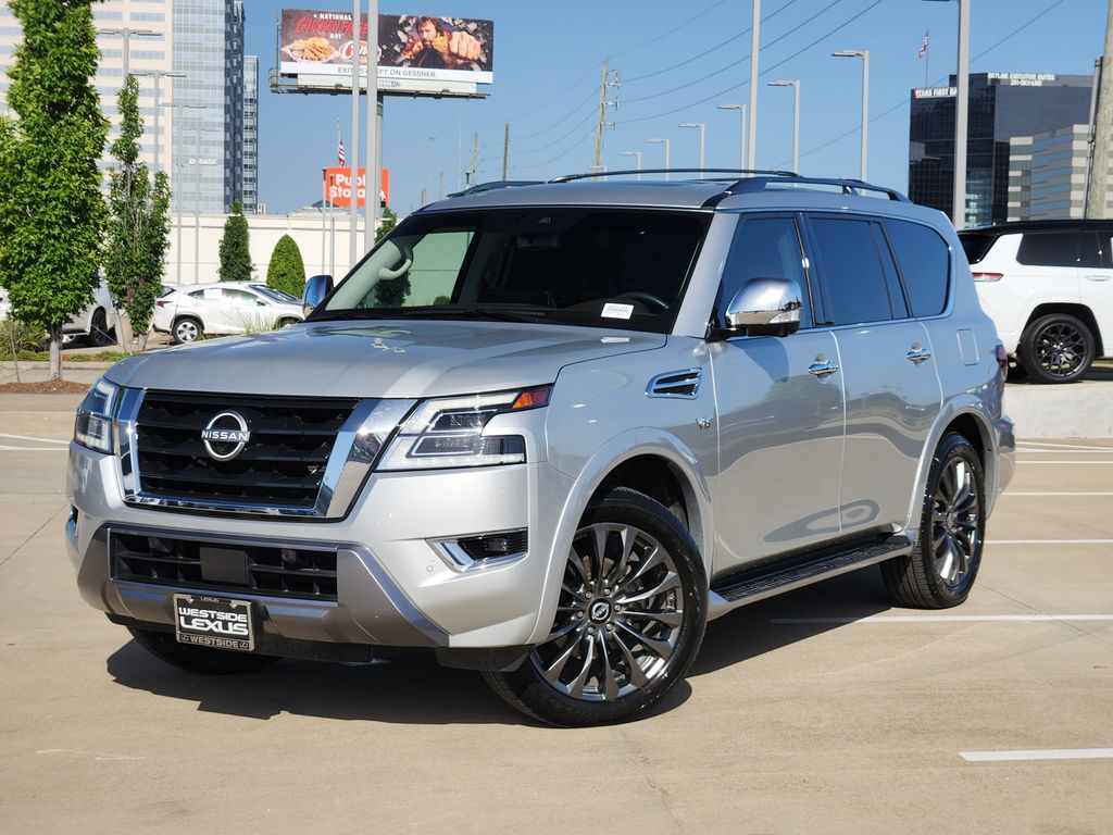 2022 Nissan Armada Platinum Silver at Bravo Nissan