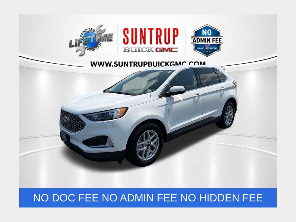 Oxford White 2024 Ford Edge SUV / Crossover All-Wheel Drive 8-Speed Automatic