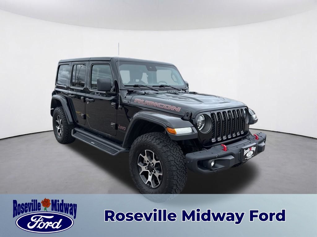 Black Clearcoat 2021 Jeep Wrangler SUV / Crossover Four-Wheel Drive 8-Speed Automatic