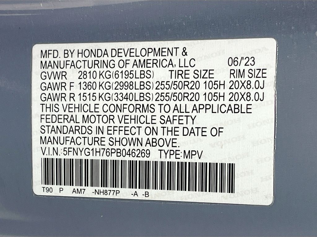 Used 2023 Gray Honda Touring image 34