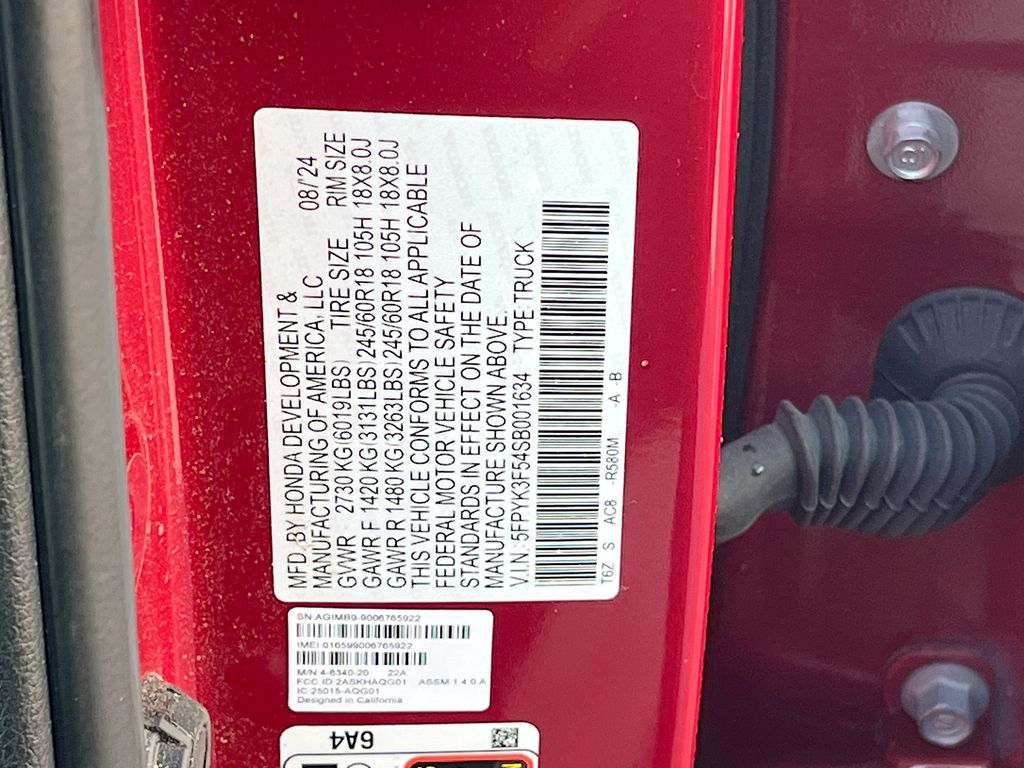 Used 2025 Red Honda RTL image 31