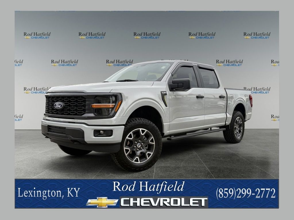 Avalanche Gray 2024 Ford F-150 Pickup Truck Four-Wheel Drive Automatic