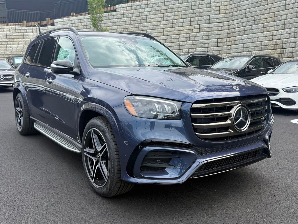 Twilight Blue Metallic 2026 Mercedes-Benz GLS SUV / Crossover All-Wheel Drive 9-Speed Automatic