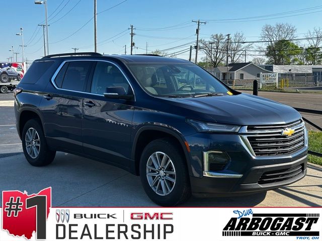 Northsky Blue Metallic 2023 Chevrolet Traverse LT Cloth FWD SUV / Crossover Front-Wheel Drive 9-Speed Automatic