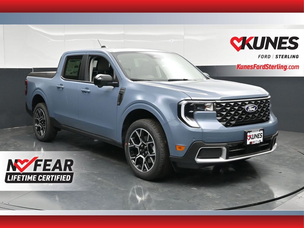 Blue (Azure Gray Metallic Tri-Coat) 2026 Ford Maverick Pickup Truck All-Wheel Drive 8-Speed Automatic