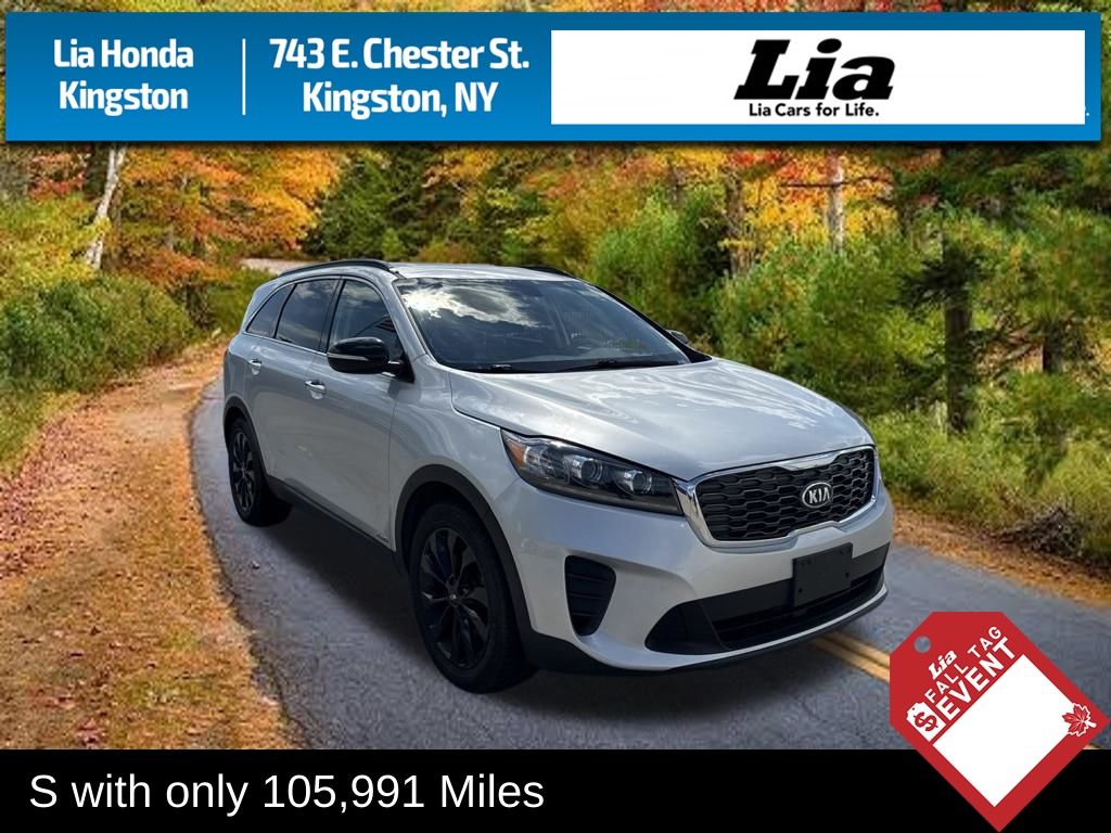 Sparkling Silver 2020 Kia Sorento SUV / Crossover All-Wheel Drive 8-Speed Automatic