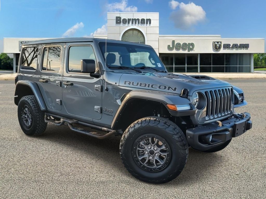 Sting-Gray Clearcoat 2022 Jeep Wrangler Unlimited Rubicon 392 4WD SUV / Crossover Four-Wheel Drive 8-Speed Automatic