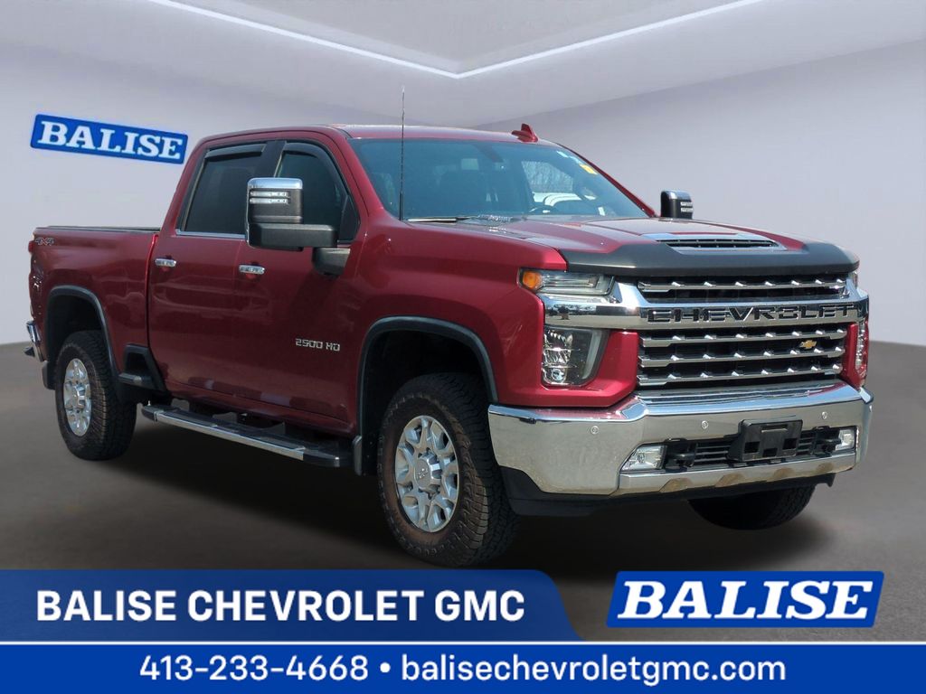 Cajun Red Tintcoat 2020 Chevrolet Silverado 2500HD LTZ Crew Cab 4WD Pickup Truck Four-Wheel Drive Automatic
