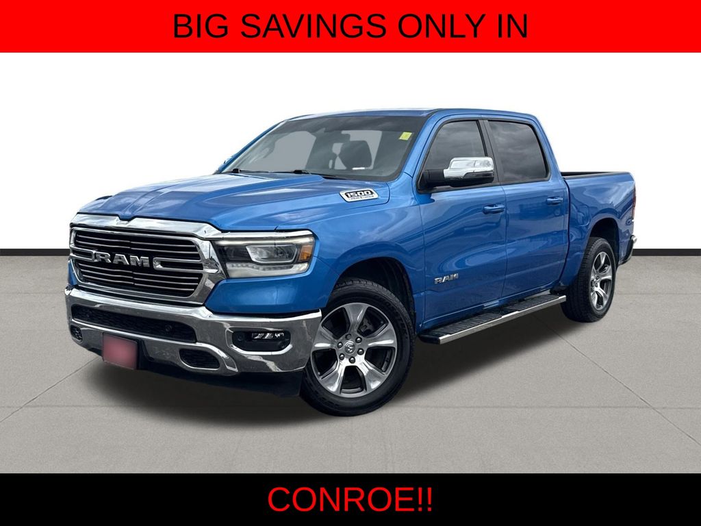2023 Ram 1500 Laramie Blue at DeMontrond Auto Country