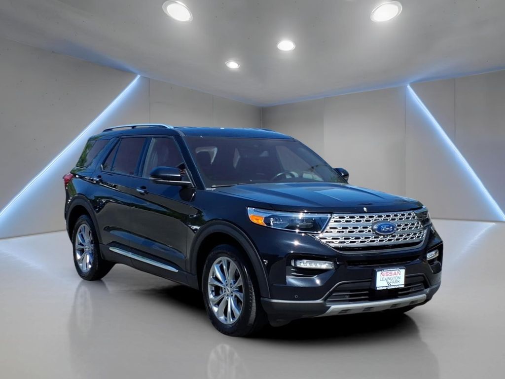 Black Metallic 2020 Ford Explorer SUV / Crossover All-Wheel Drive Automatic
