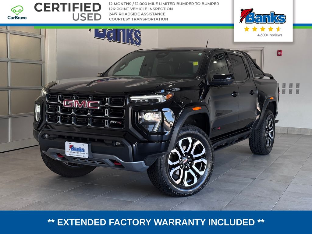Onyx Black 2025 GMC Canyon Pickup Truck Four-Wheel Drive 8-Speed Automatic