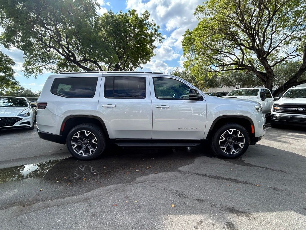 Certified 2023 Jeep Wagoneer Series III with VIN 1C4SJUDP7PS512888 for sale in Miami, FL