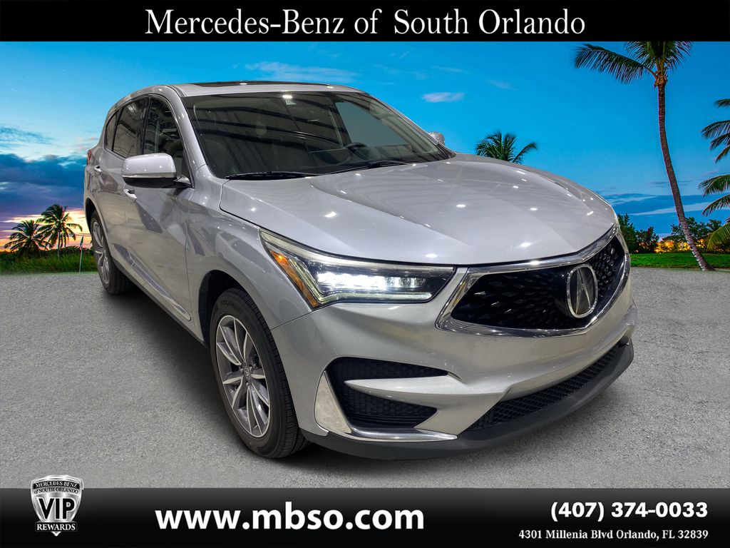 Lunar Silver Metallic 2021 Acura RDX SUV / Crossover Front-Wheel Drive Automatic