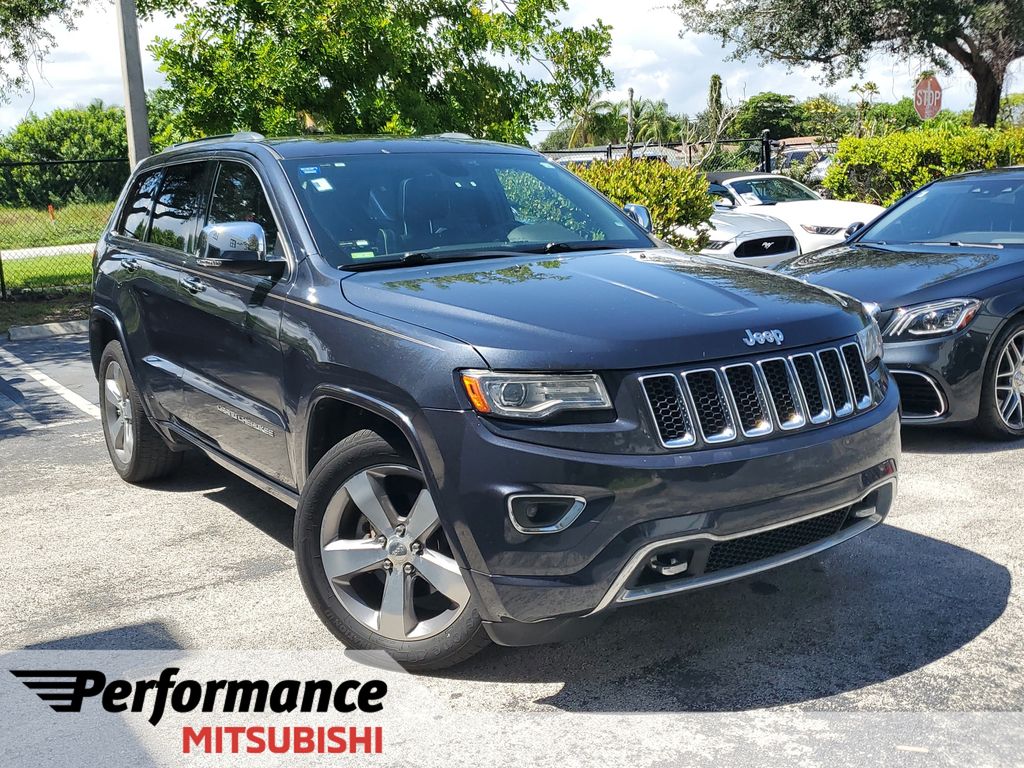 Gray (Steel Metallic) 2014 Jeep Grand Cherokee SUV / Crossover 4X2 8-Speed Automatic