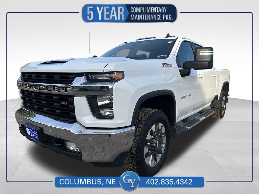Summit White 2021 Chevrolet Silverado 2500HD Pickup Truck Four-Wheel Drive 6-Speed Automatic