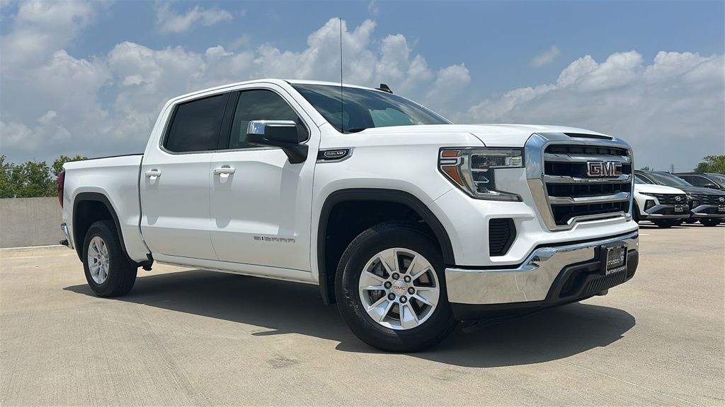 2019 GMC Sierra 1500 SLE White at North Houston Mitsubishi