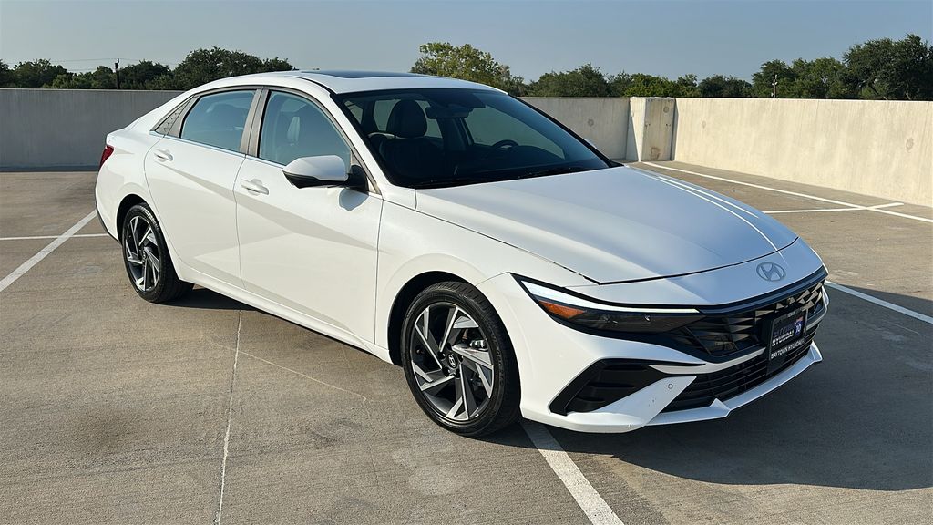 2024 Hyundai Elantra Limited White at Community Toyota